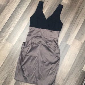 Black & Taupe Dress
